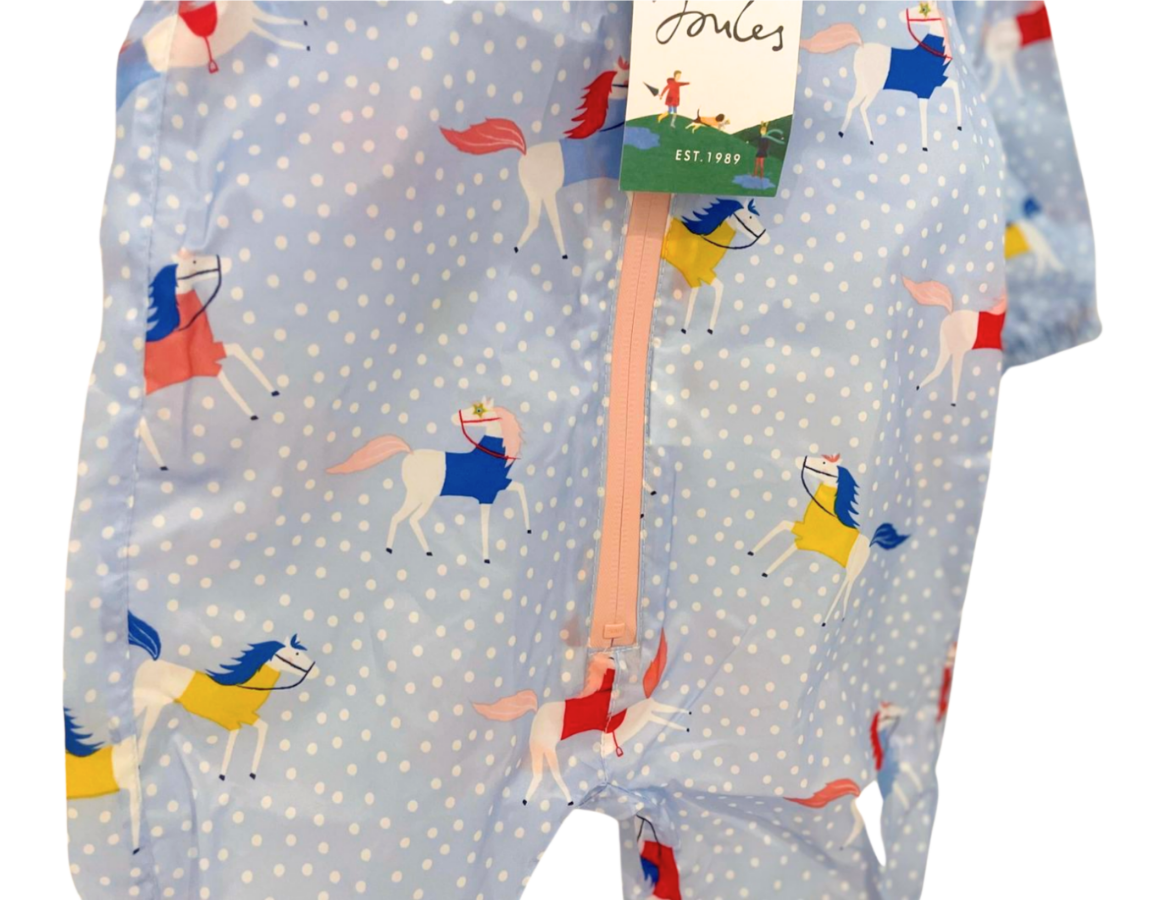 Joules Horse Print Lightweight Splash suit