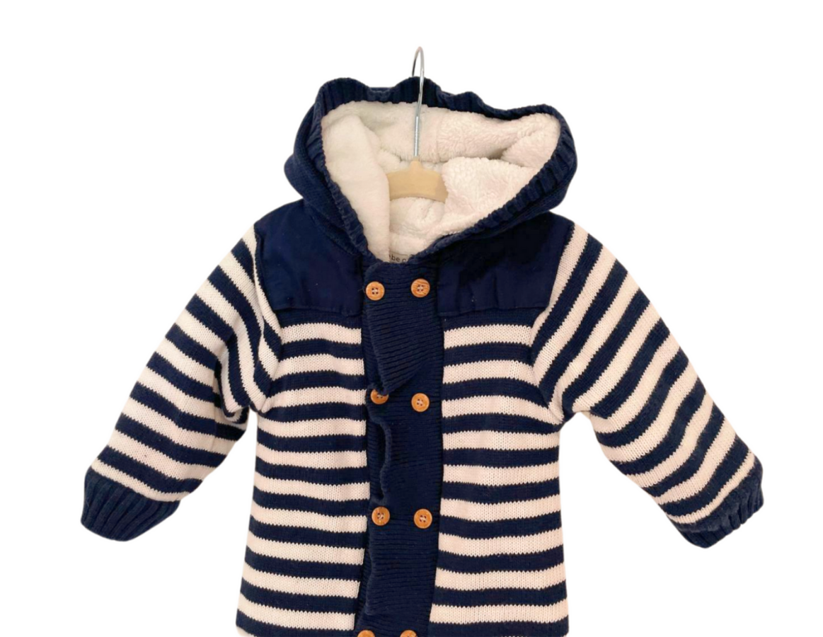 El Bebe Oso Fleece Lined Pramsuit