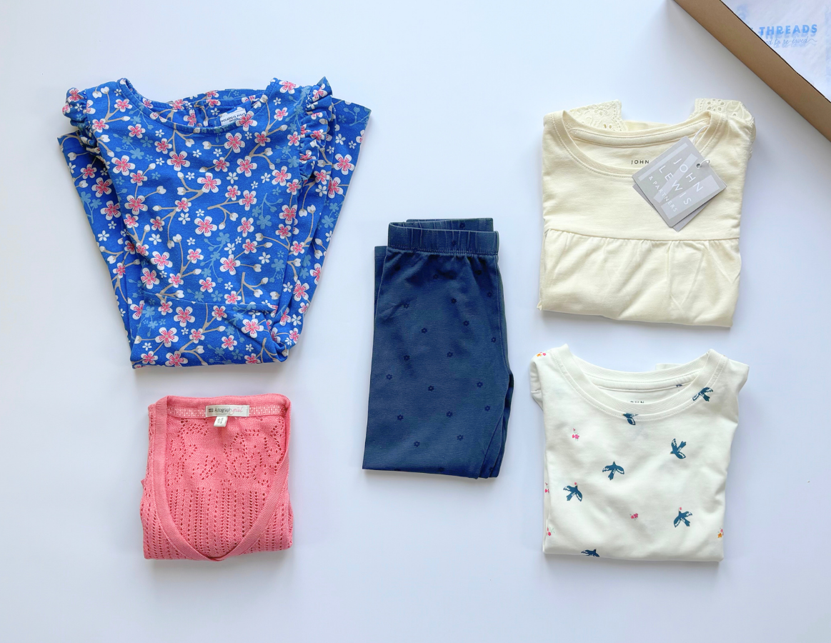 Florals & Flutters - Girls Spring/Summer Selection 4-5y
