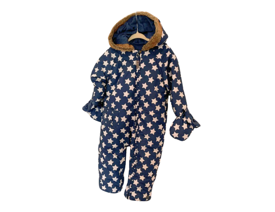 Toddler Snow Pants - Fleece-Lined Winter Overalls With Suspenders (Boys & Girls)