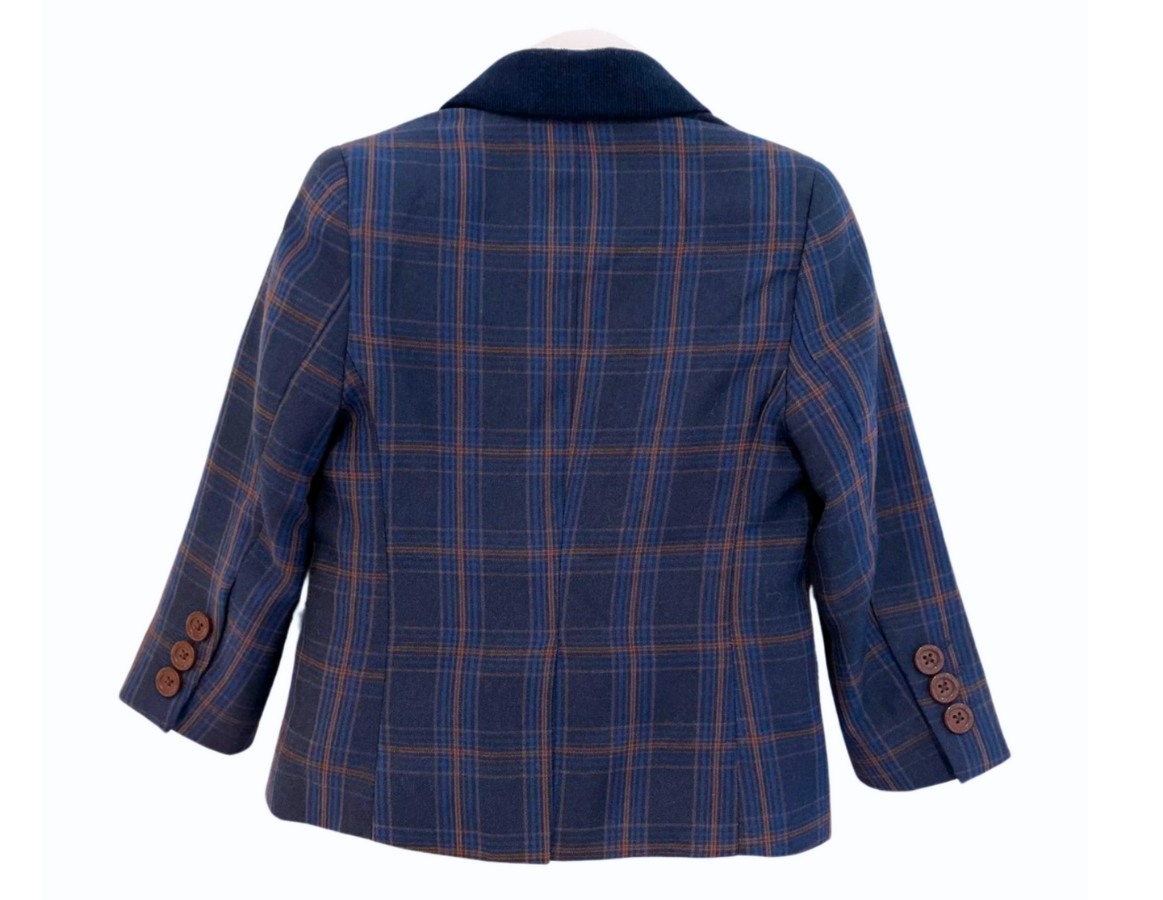 Monsoon Checked Suit with Shirt & Tie