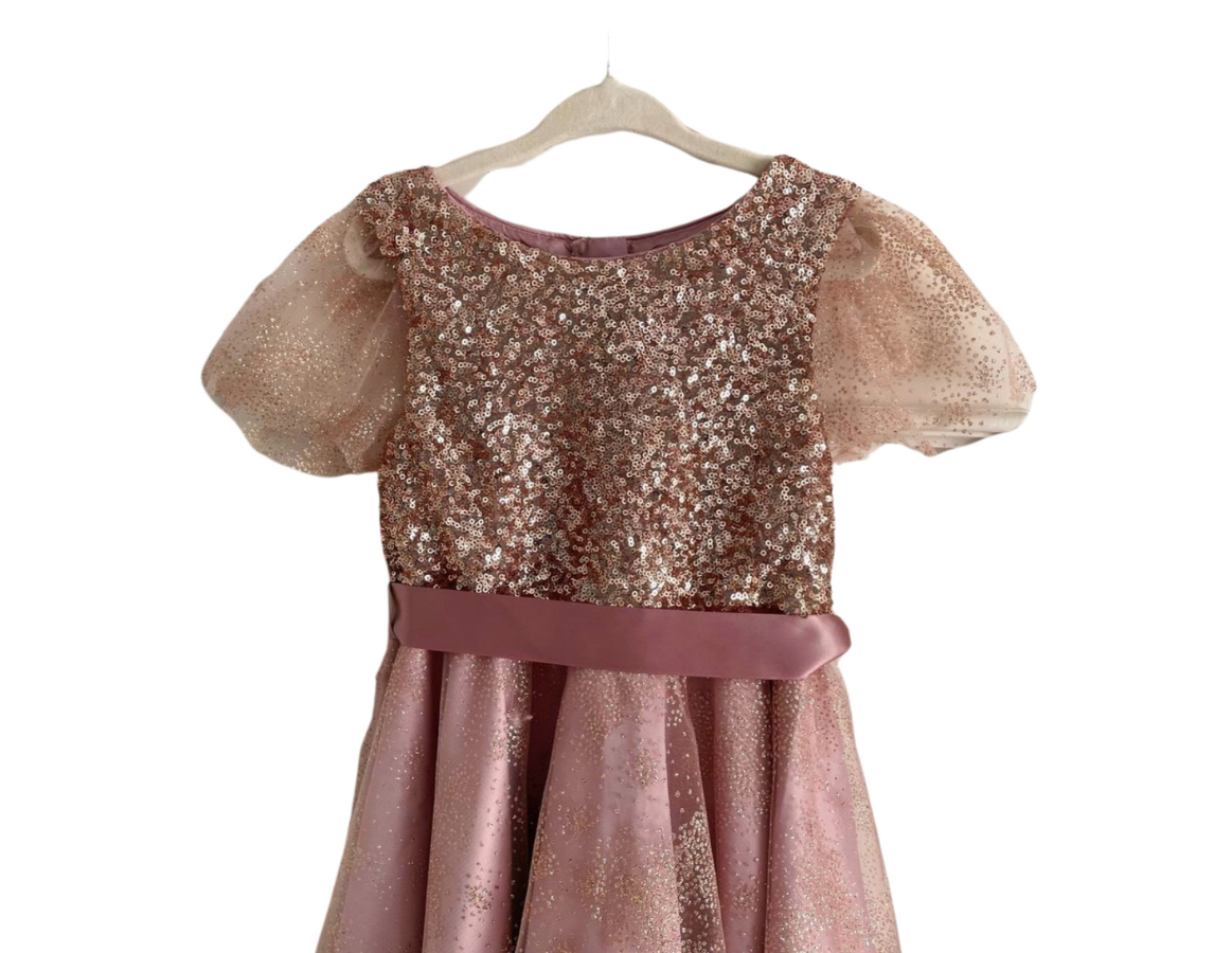 Monsoon Sequin & Tulle Party Dress