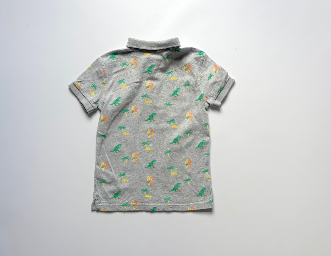 M&S boys printed summer polo shirt