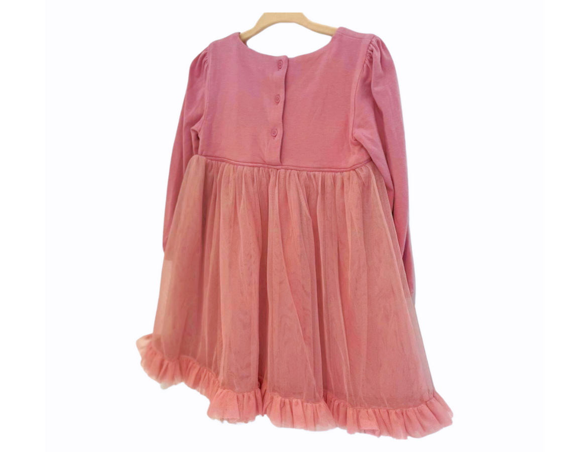 Little White Company Blush Pink Tulle Party Dress
