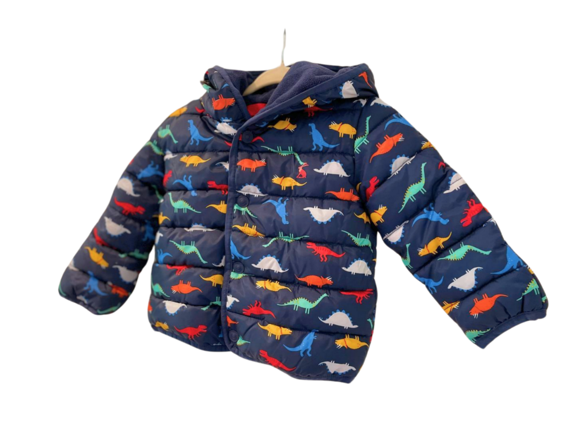 Joules Padded Dinosaur Coat