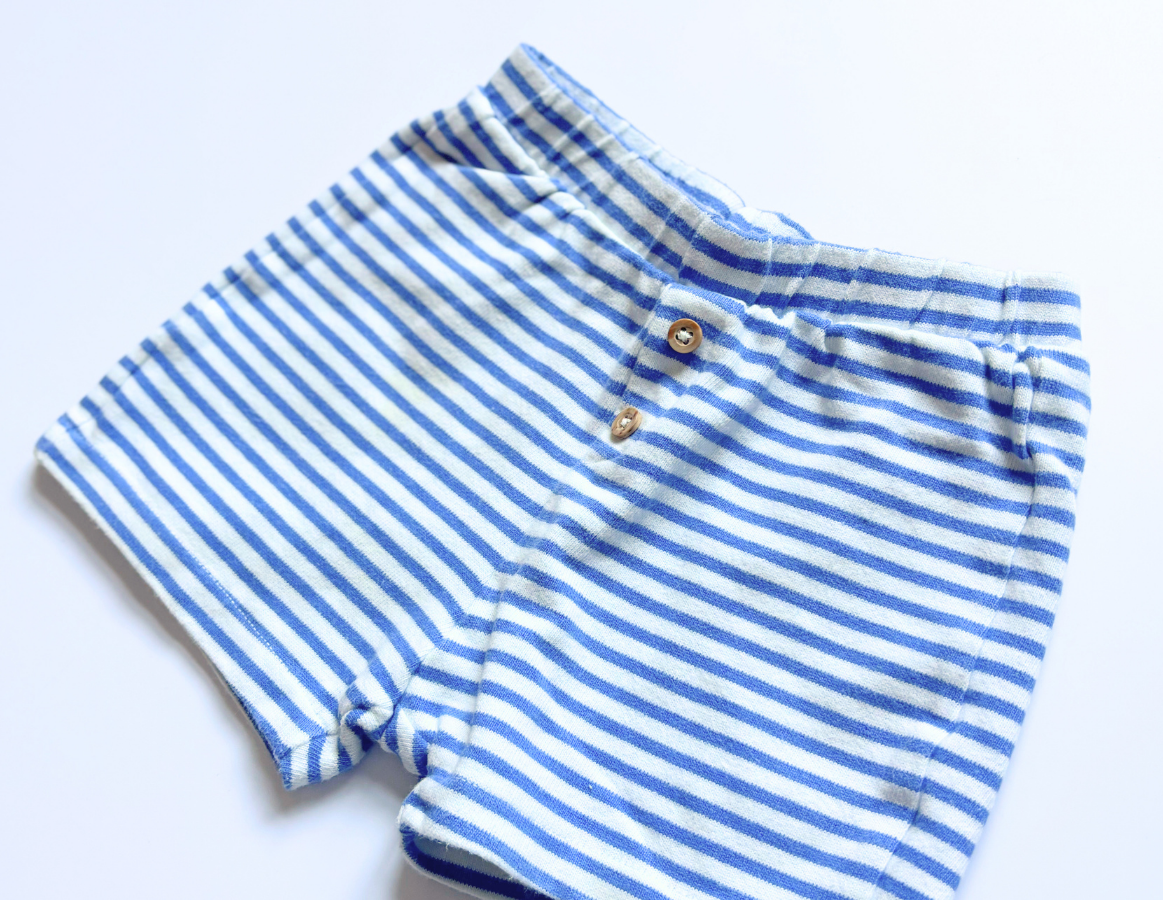 M&S striped cotton shorts