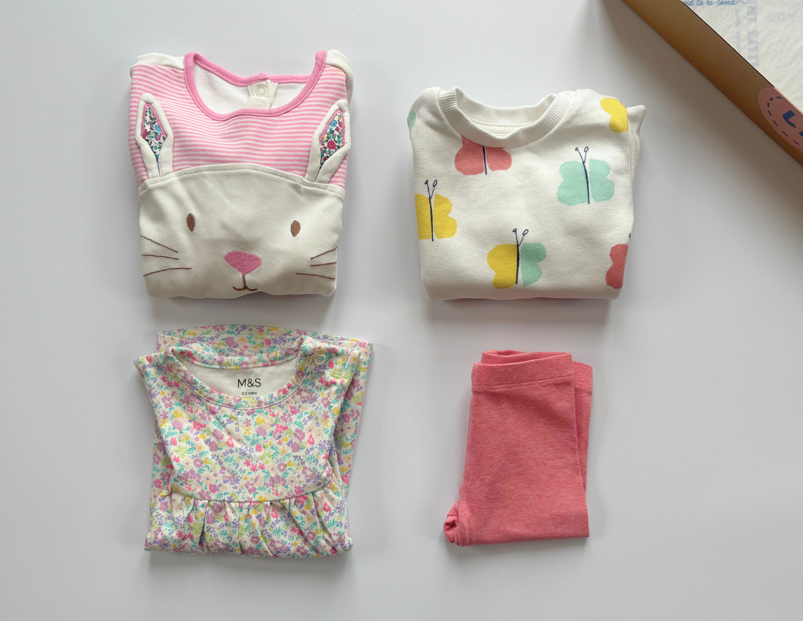Butterflies, Bunnies & Blooms - Girls Spring/Summer Selection 0-3m