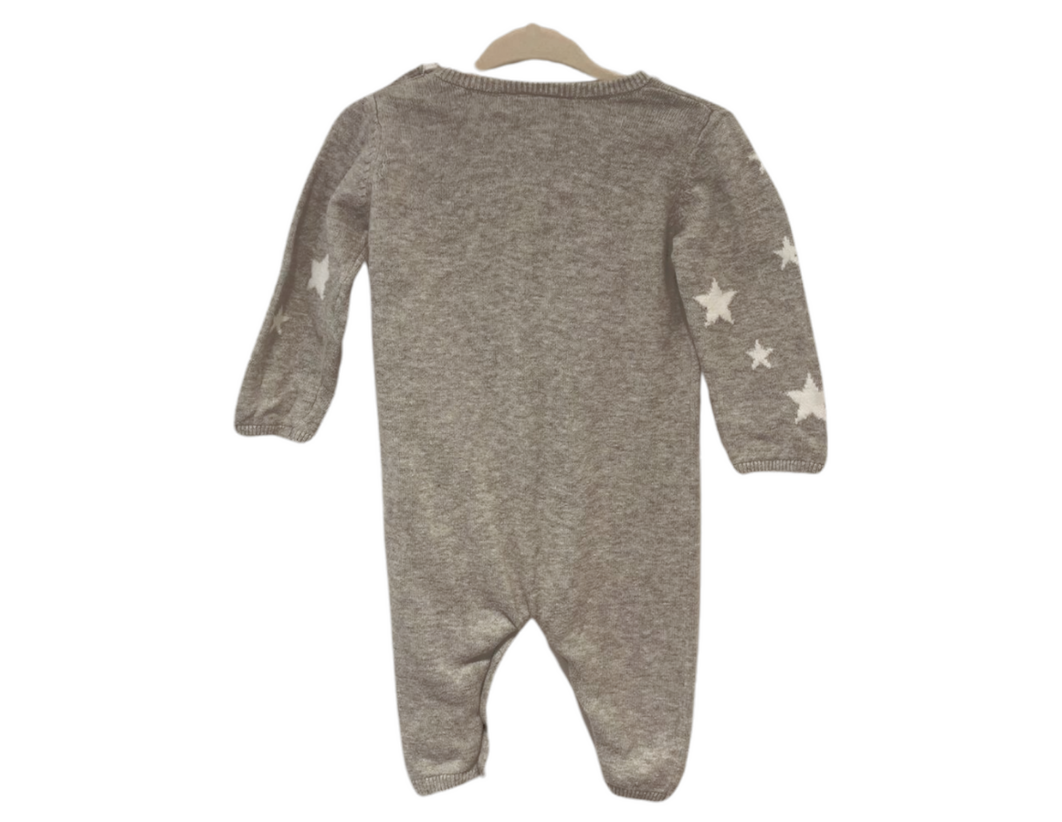 Little White Company Knitted Star Romper