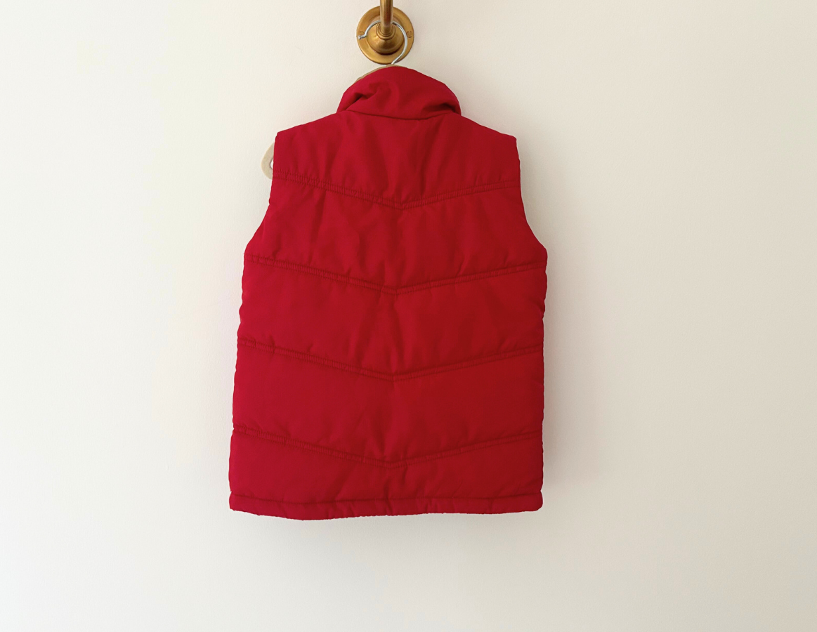 Joules Red Padded Gilet