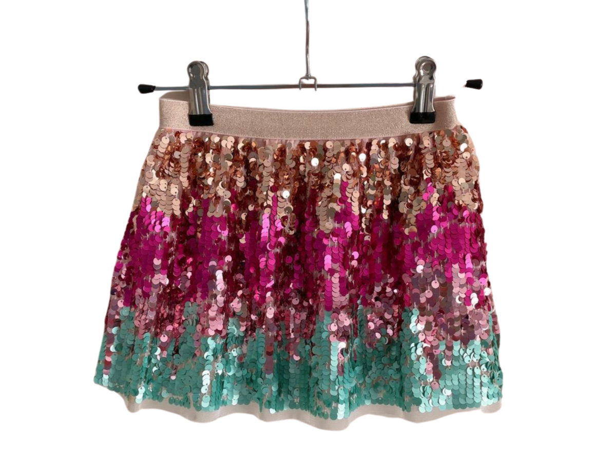 H&M Sequin Tulle Skirt