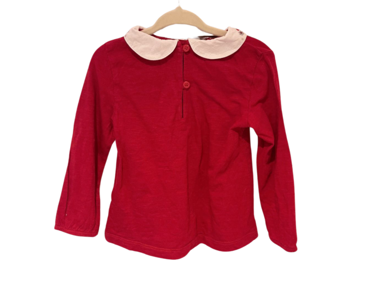 Next Floral Collared Top