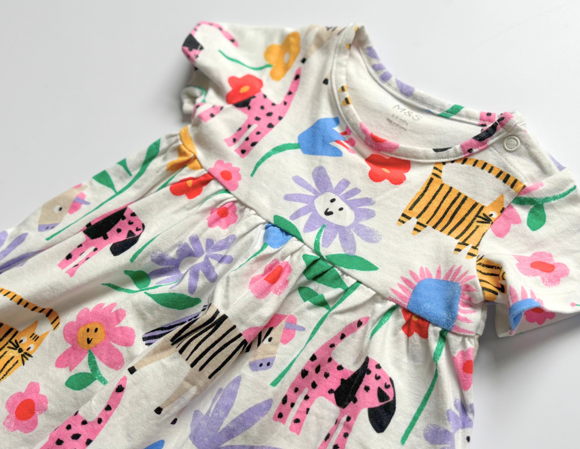 M&S printed summer dress