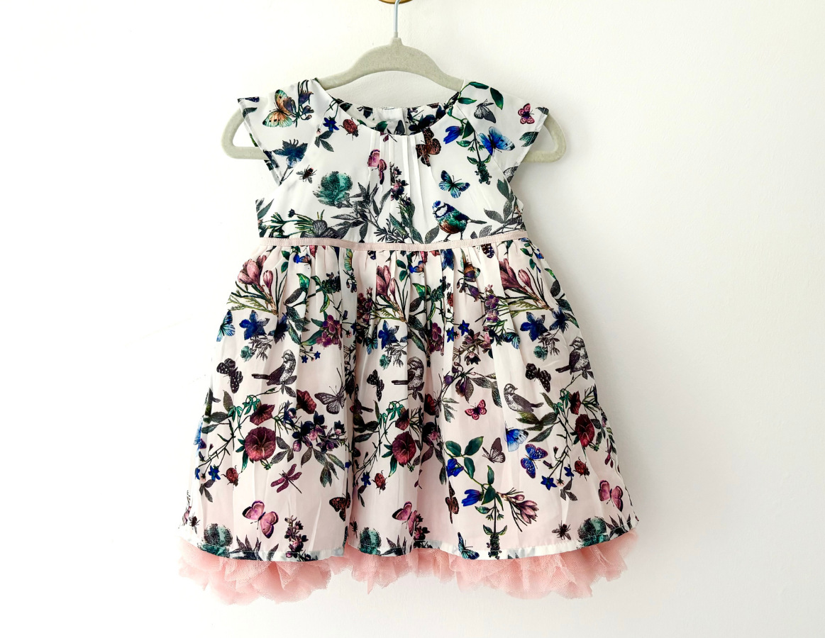M&S Printed Tulle Party Dress