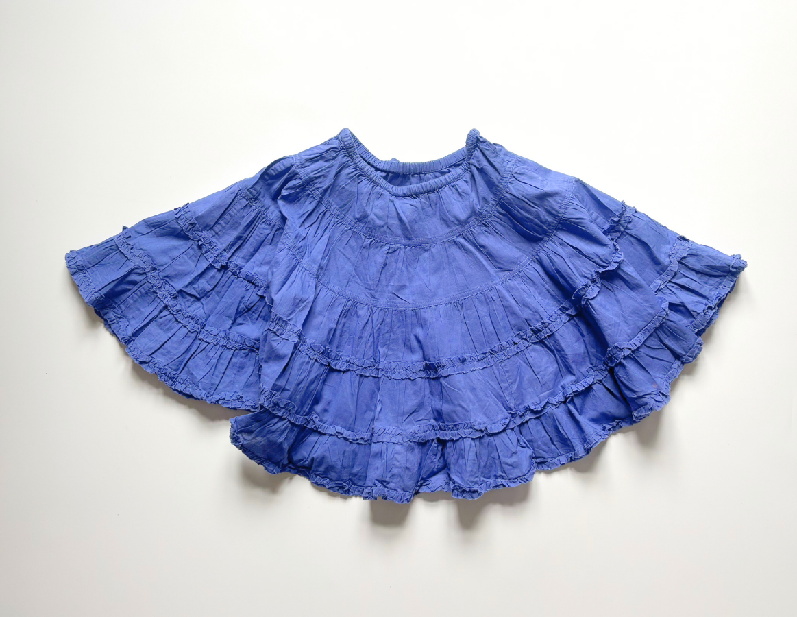 Mini Boden girls tiered summer skirt