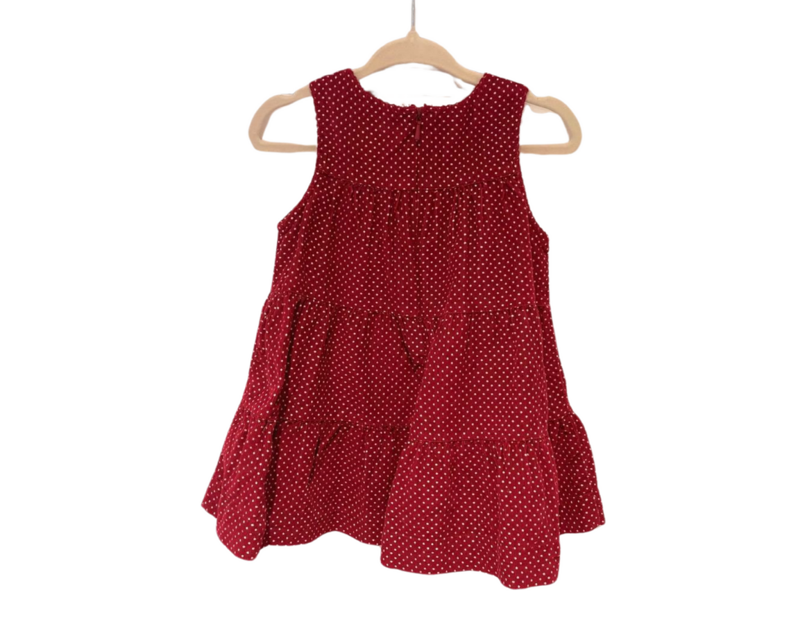 Zara Corduroy Dress, Pants & Cardigan Set