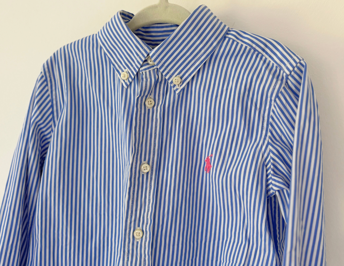Ralph Lauren Blue Striped Shirt