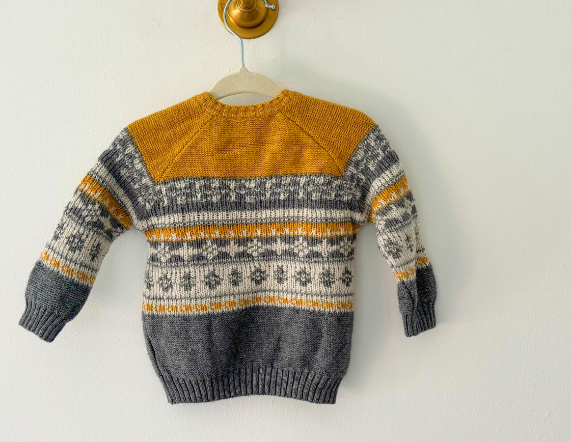 Next Knitted Festive Pattern Jumper