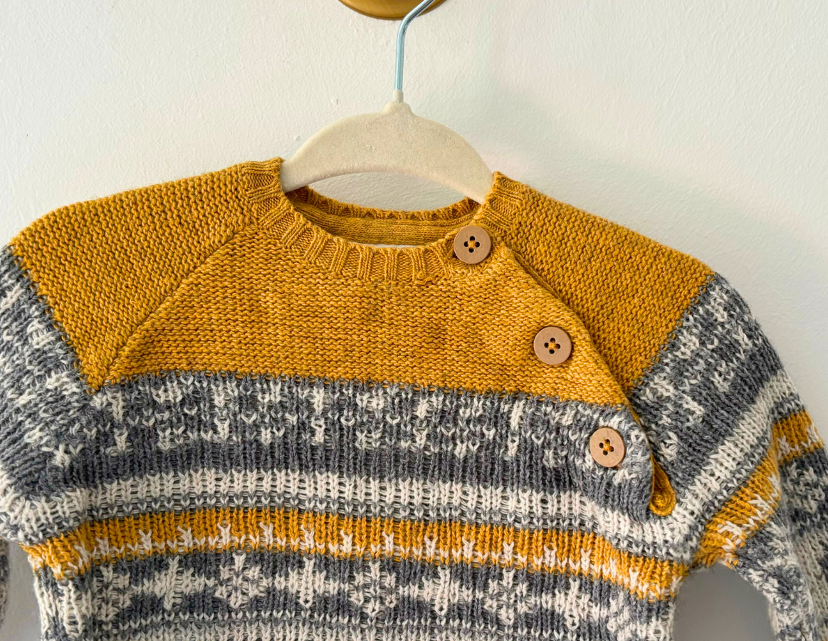 Next Knitted Festive Pattern Jumper