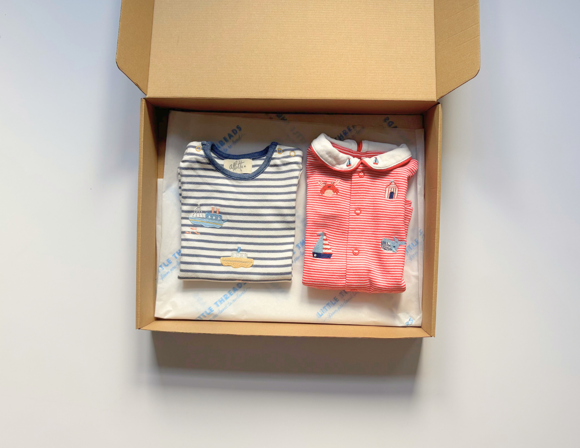 By the Seaside - Boys Summer Romper Selection 0-3m