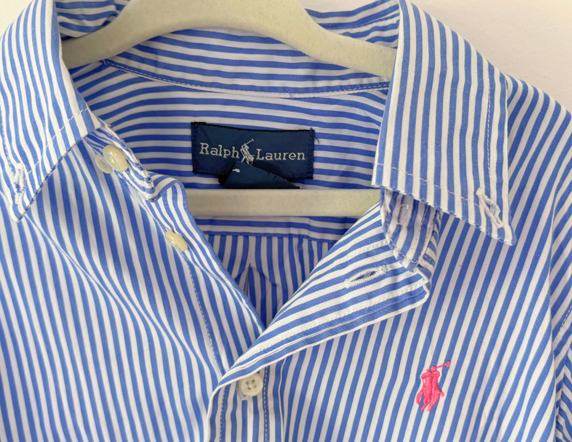 Ralph Lauren Blue Striped Shirt