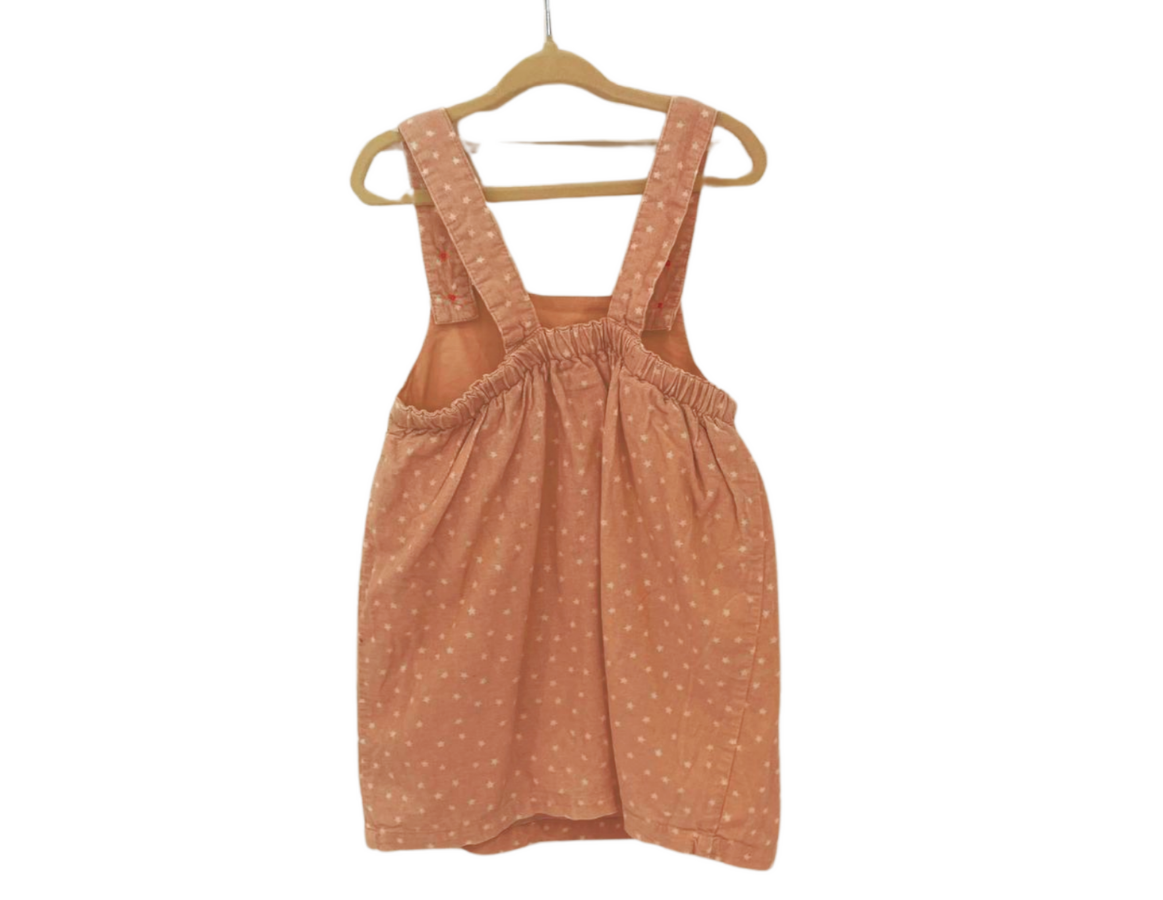 Mini Boden Christmas Dungaree Dress