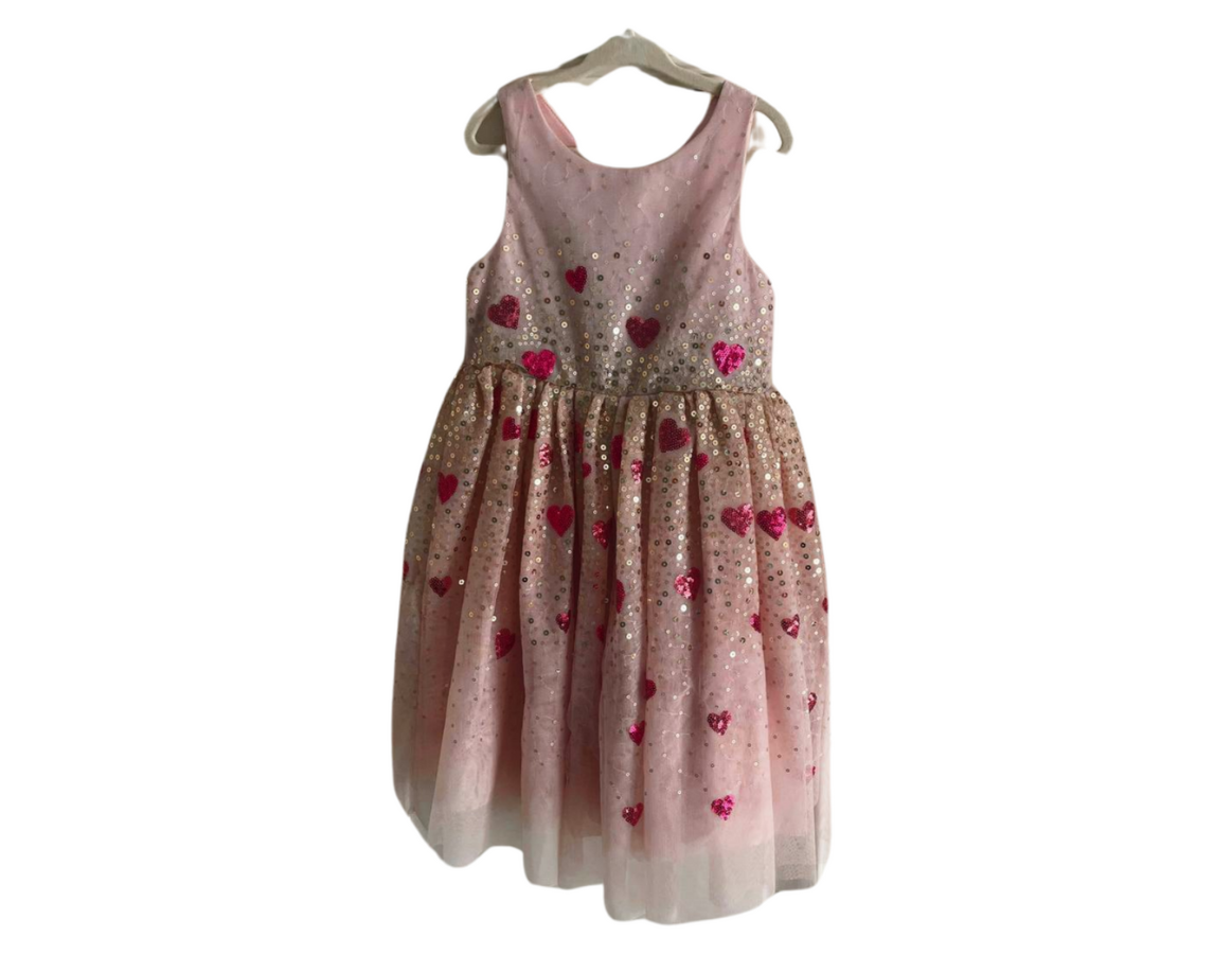 H&M Sequin Heart Party Dress