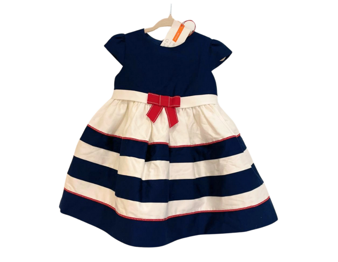 John Lewis Striped Party Dress - BRAND NEW