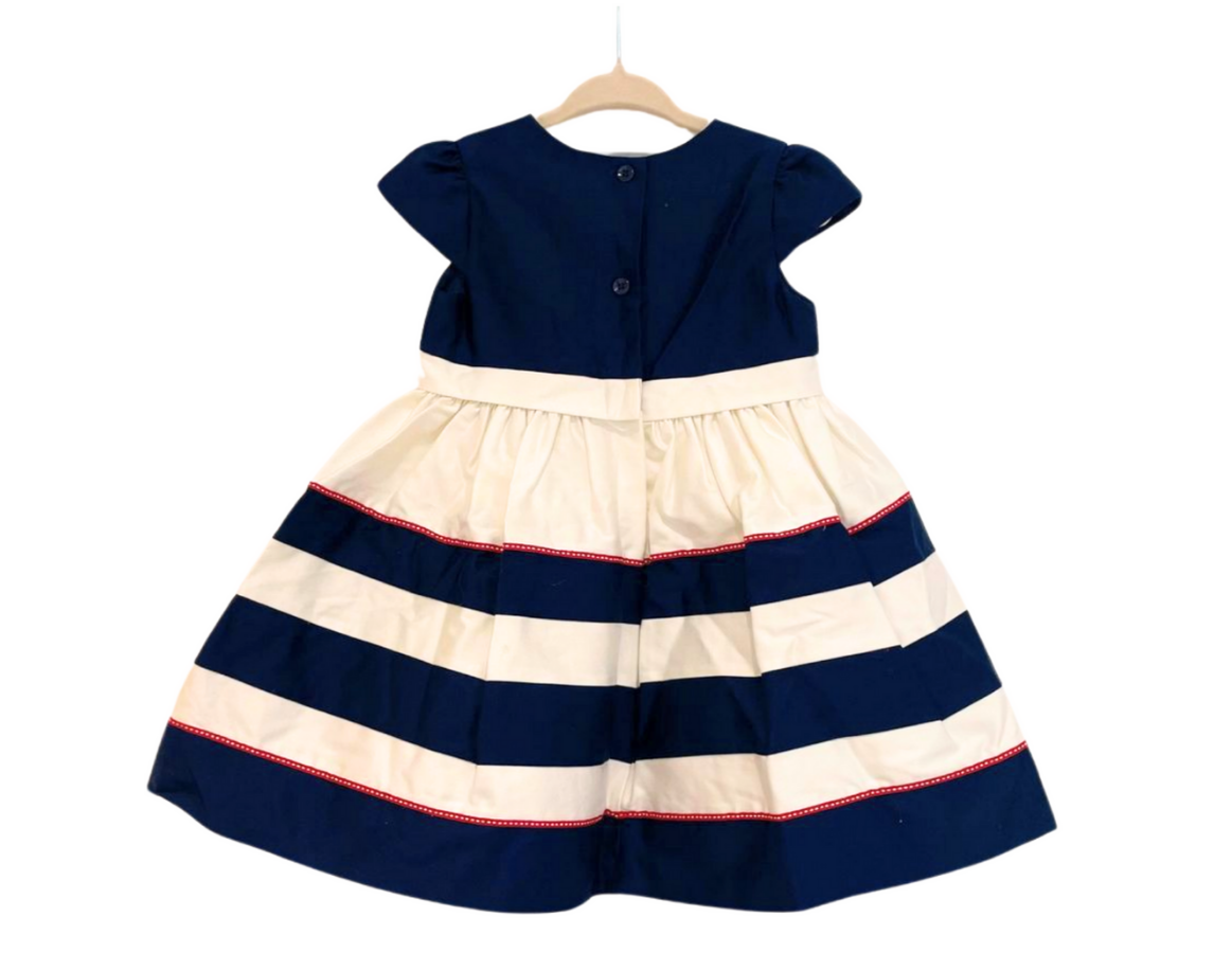 John Lewis Striped Party Dress - BRAND NEW
