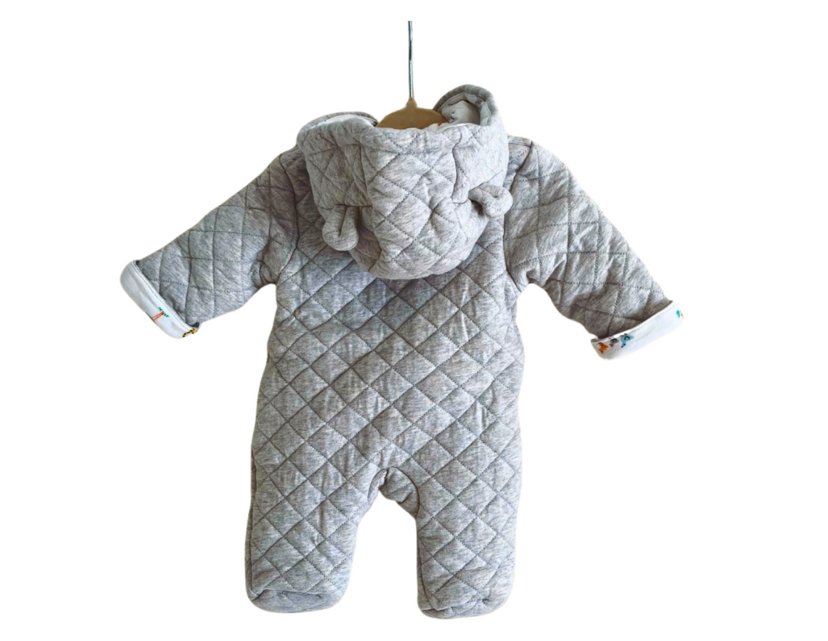 John Lewis Quilted Pramsuit