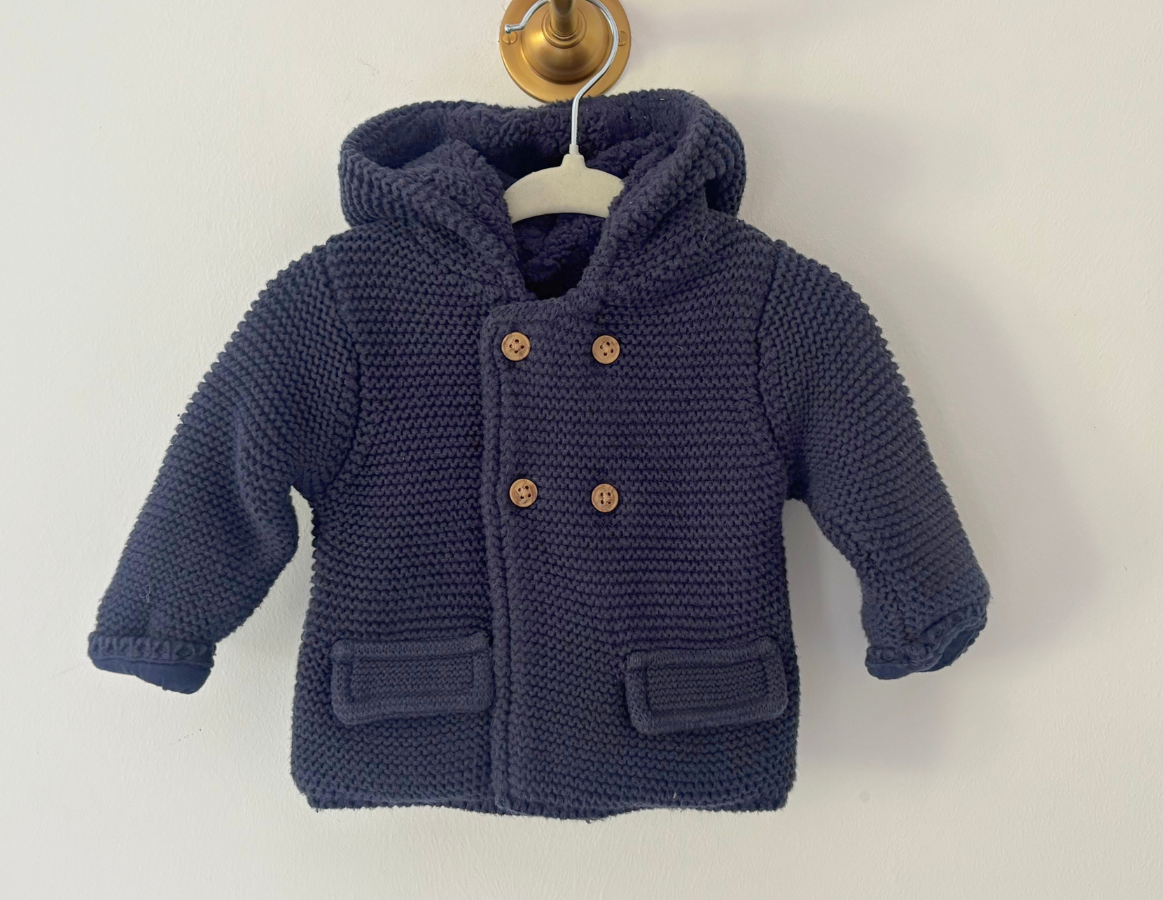 Next Fleece-lined Knitted Jacket