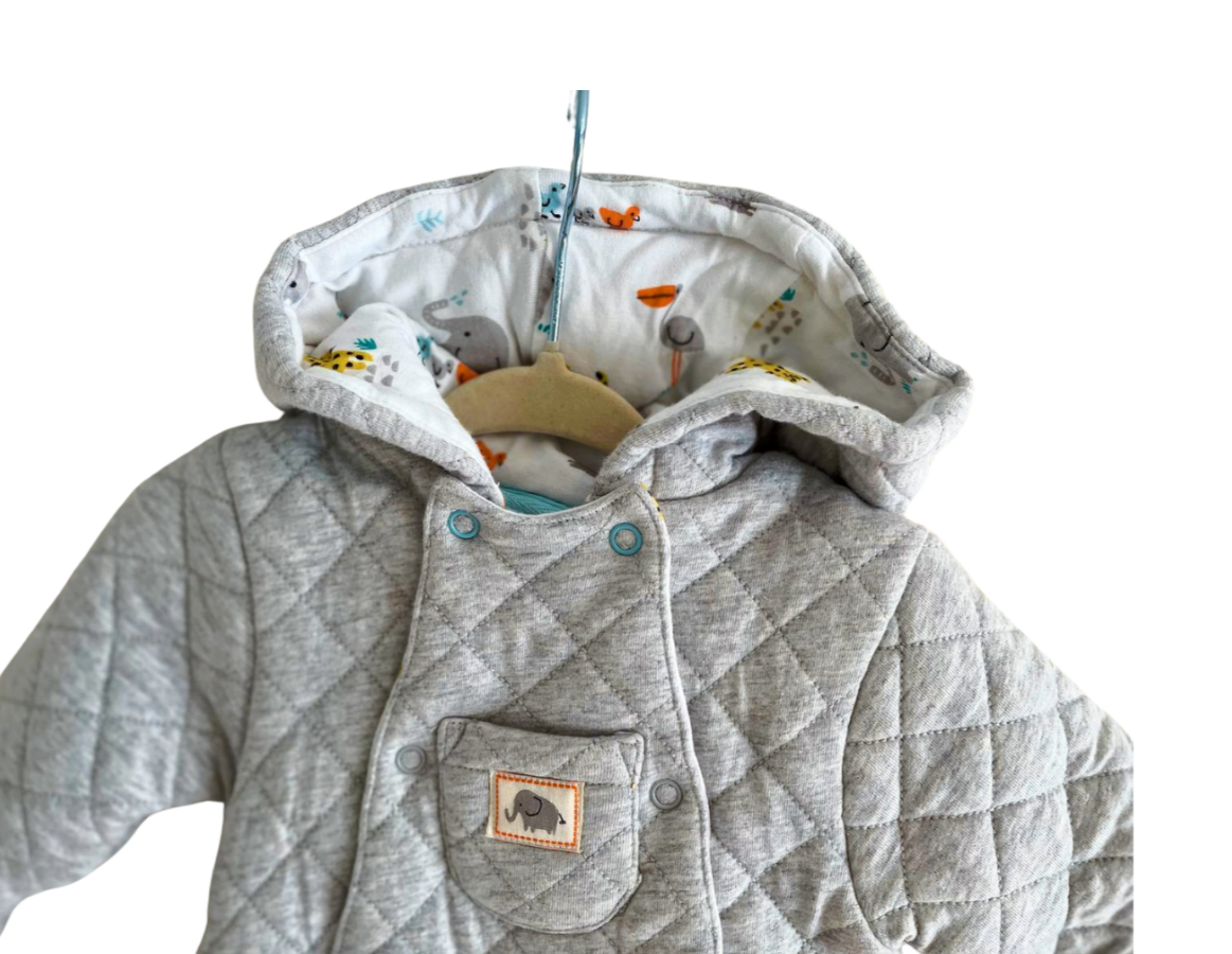 John Lewis Quilted Pramsuit