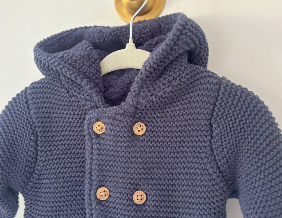 Next Fleece-lined Knitted Jacket