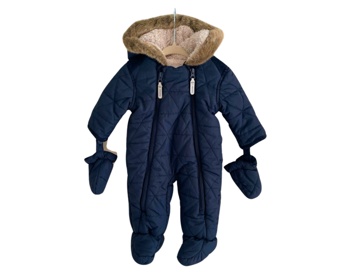 Junior Jasper Conran Fleece Lined Snow Suit with mittens