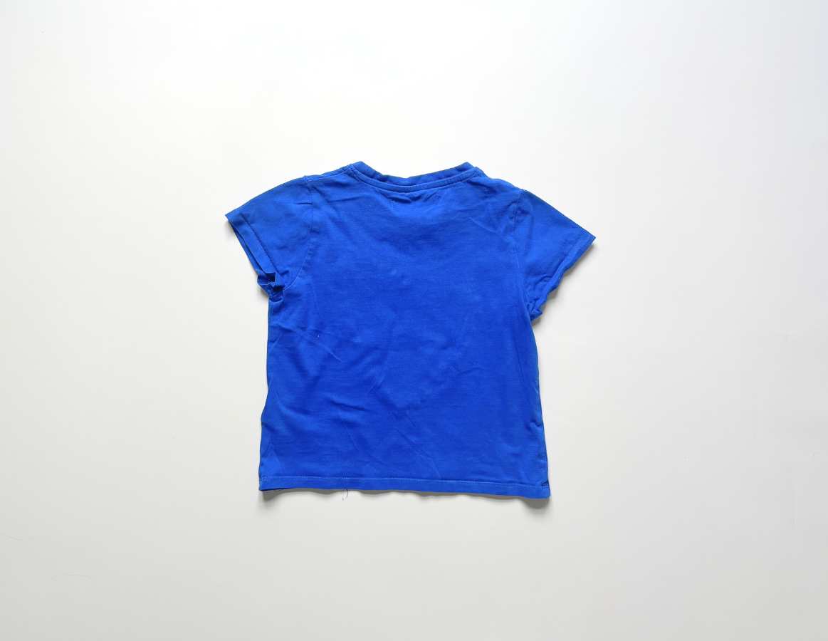 M&S girls blue summer t-shirt
