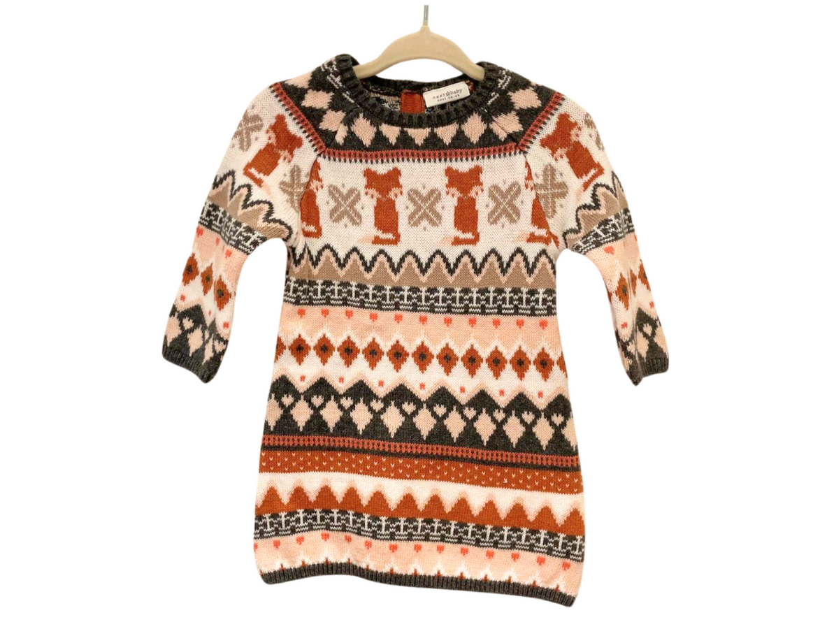 Next Knitted Fair isle Dress