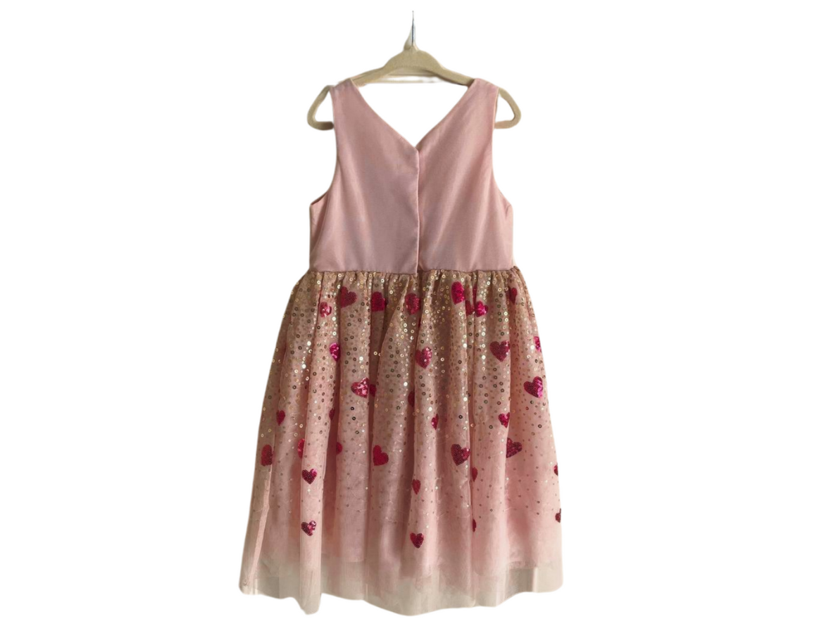 H&M Sequin Heart Party Dress