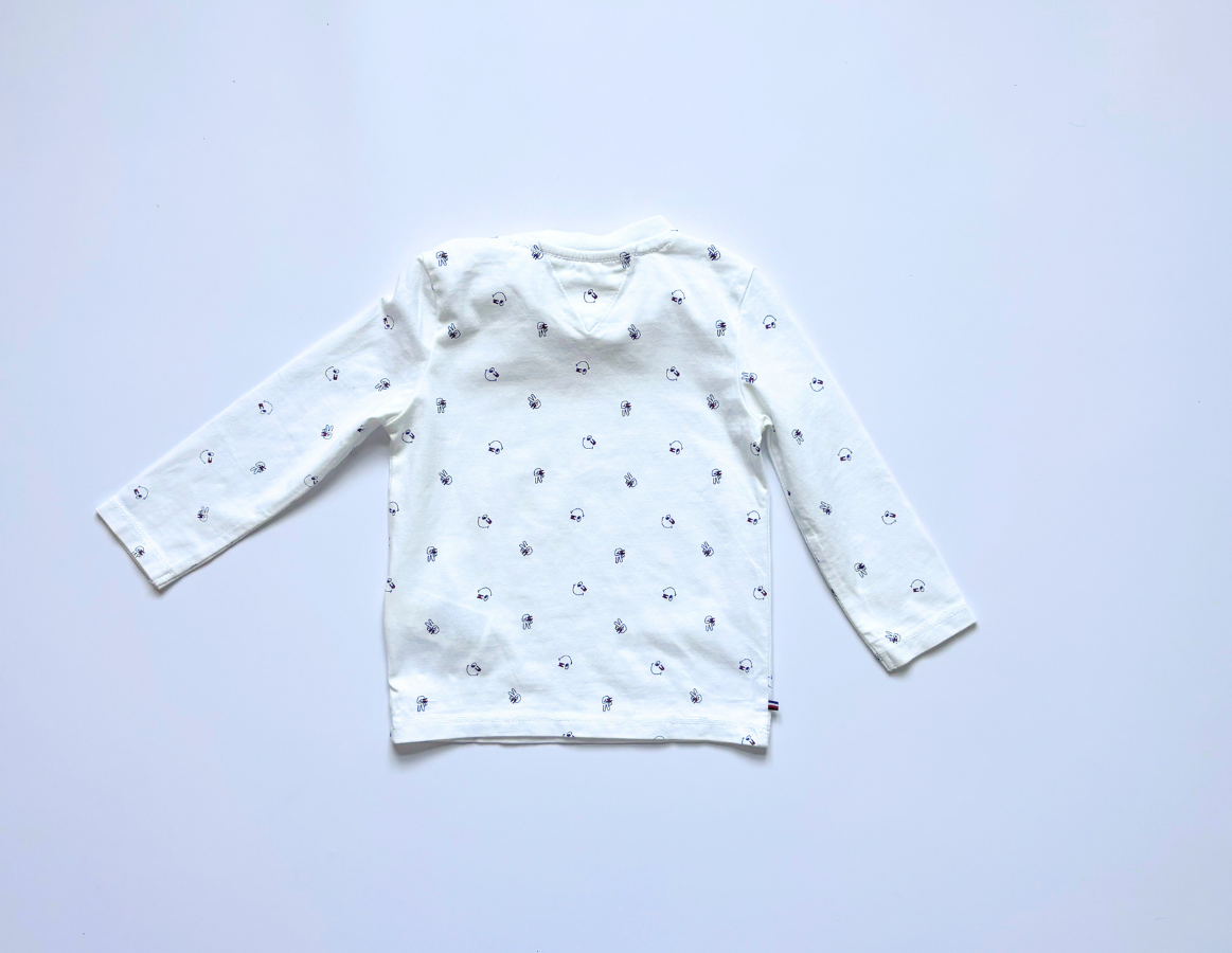 Tommy Hilfiger printed long sleeve top