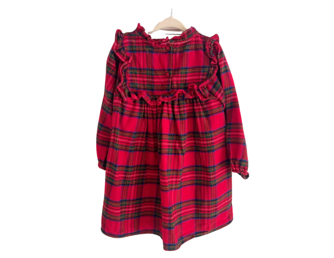 Next Cotton Tartan Dress