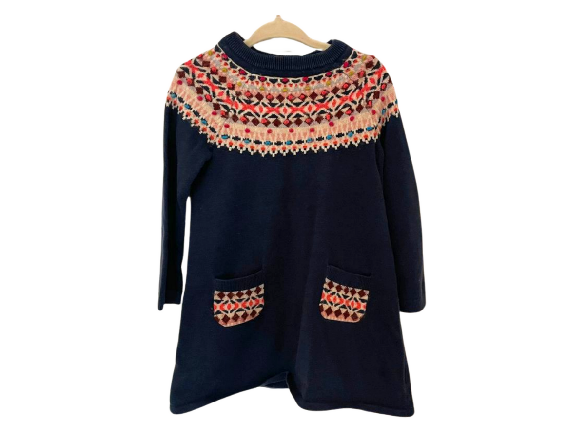 John Lewis Knitted Fair isle Dress