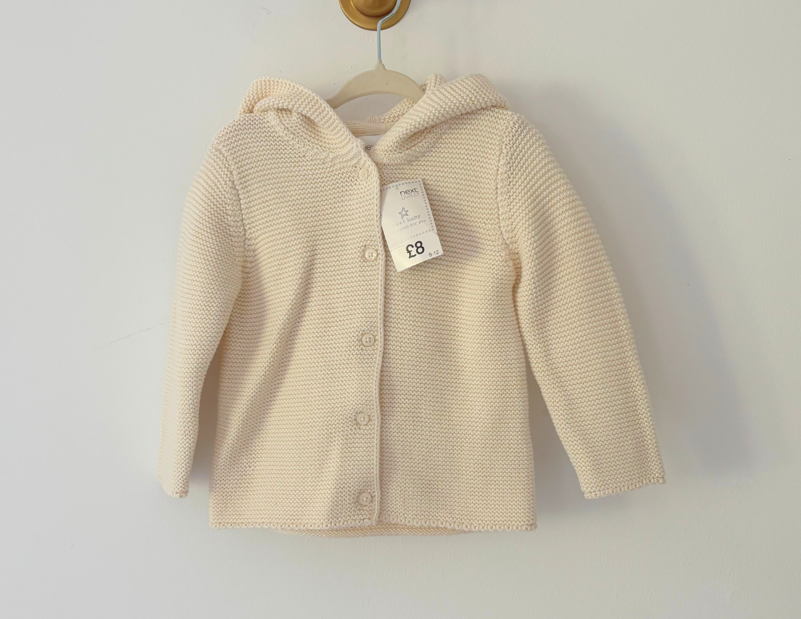 Next Cream Knitted Jacket - BRAND NEW