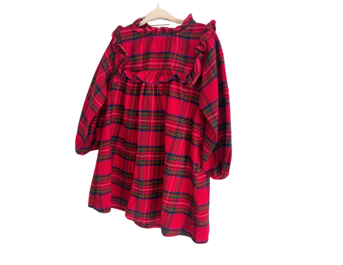 Next Cotton Tartan Dress