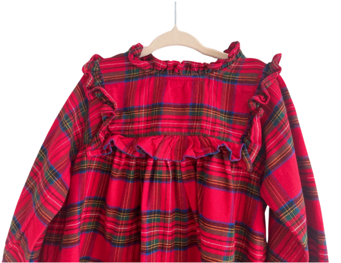 Next Cotton Tartan Dress