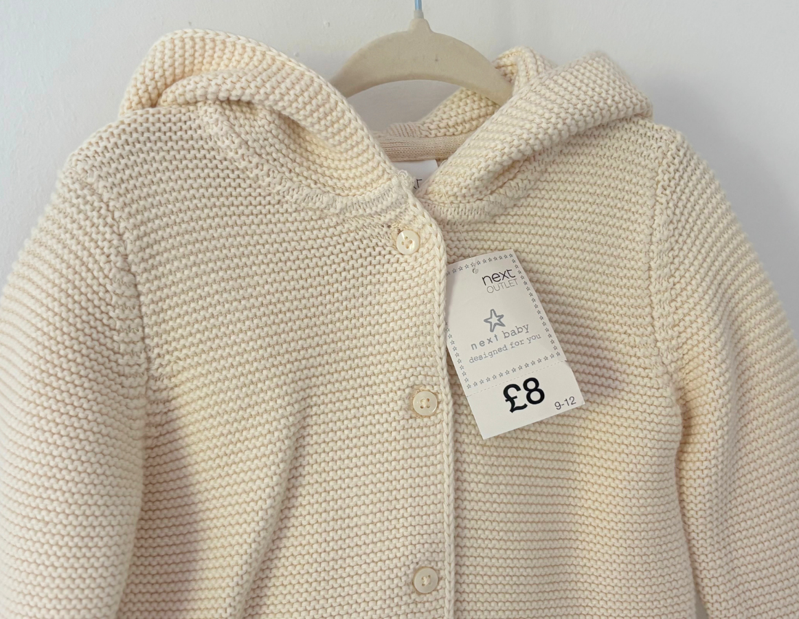 Next Cream Knitted Jacket - BRAND NEW