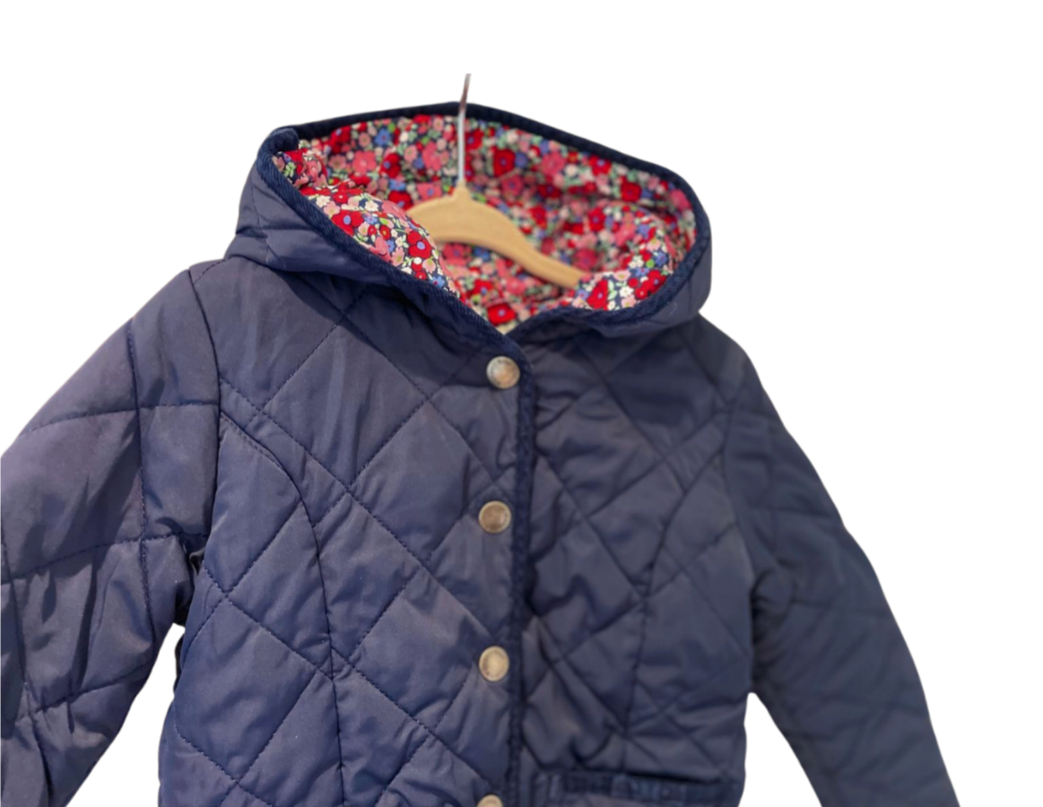 JoJo Maman Bebe Reversible Padded Coat