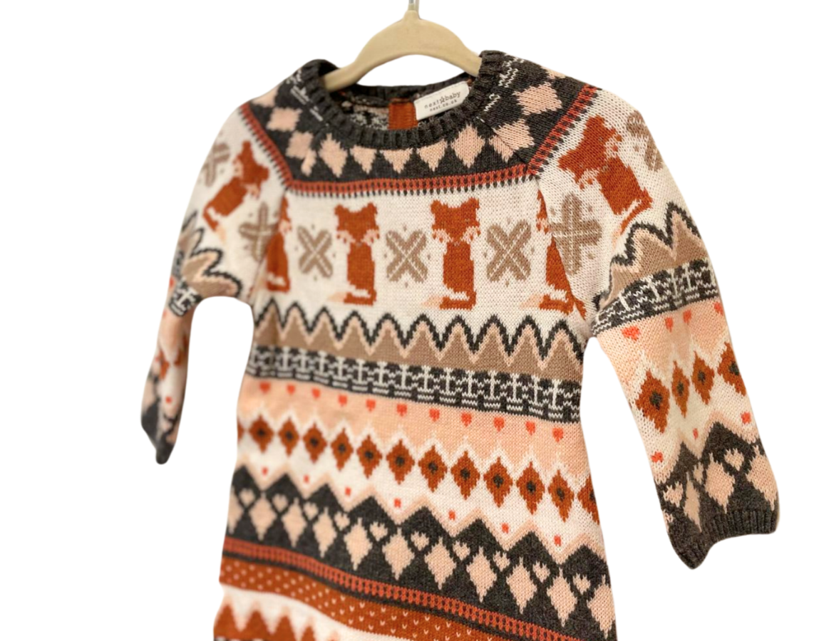 Next Knitted Fair isle Dress