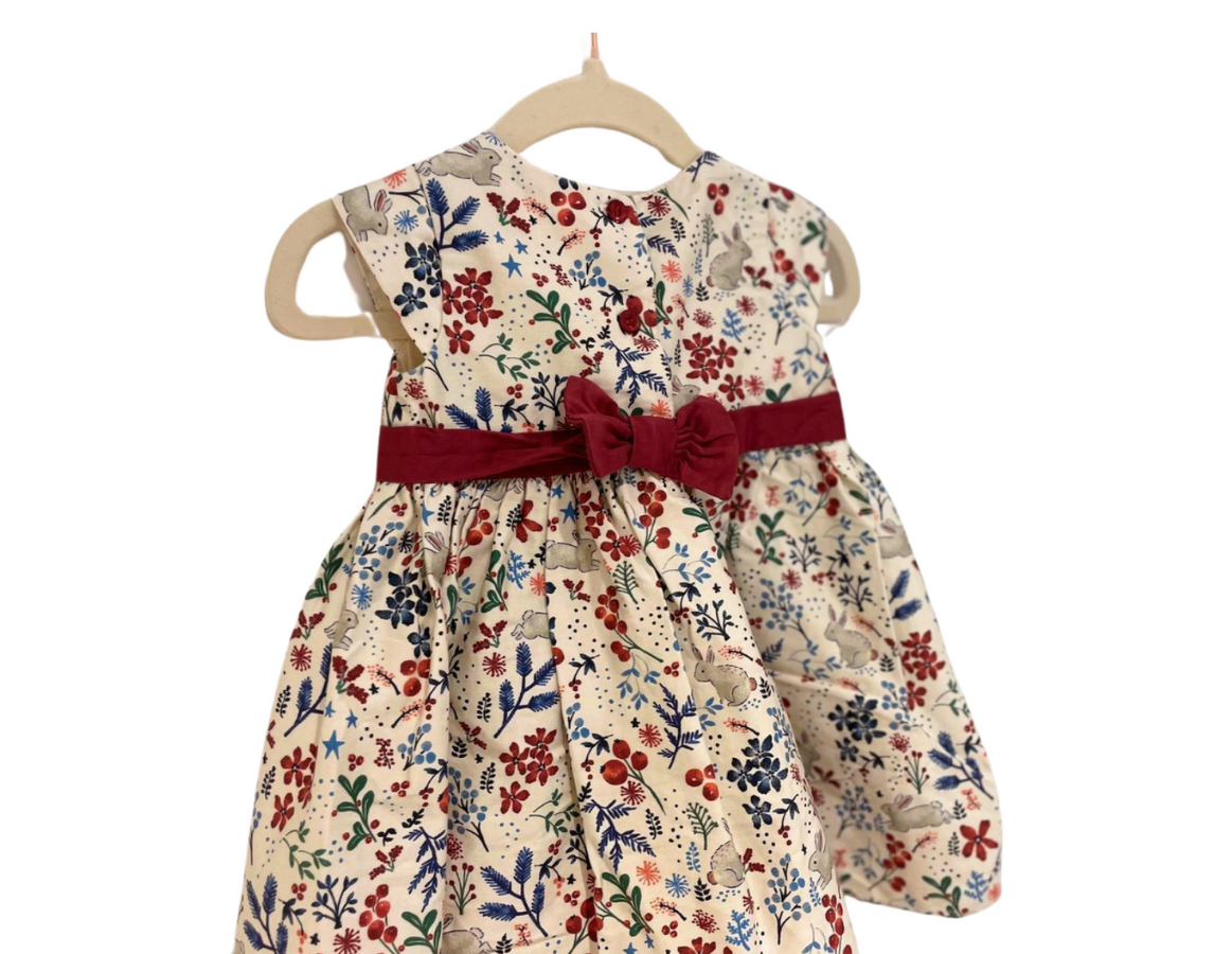 John Lewis Winter Print Party Dress