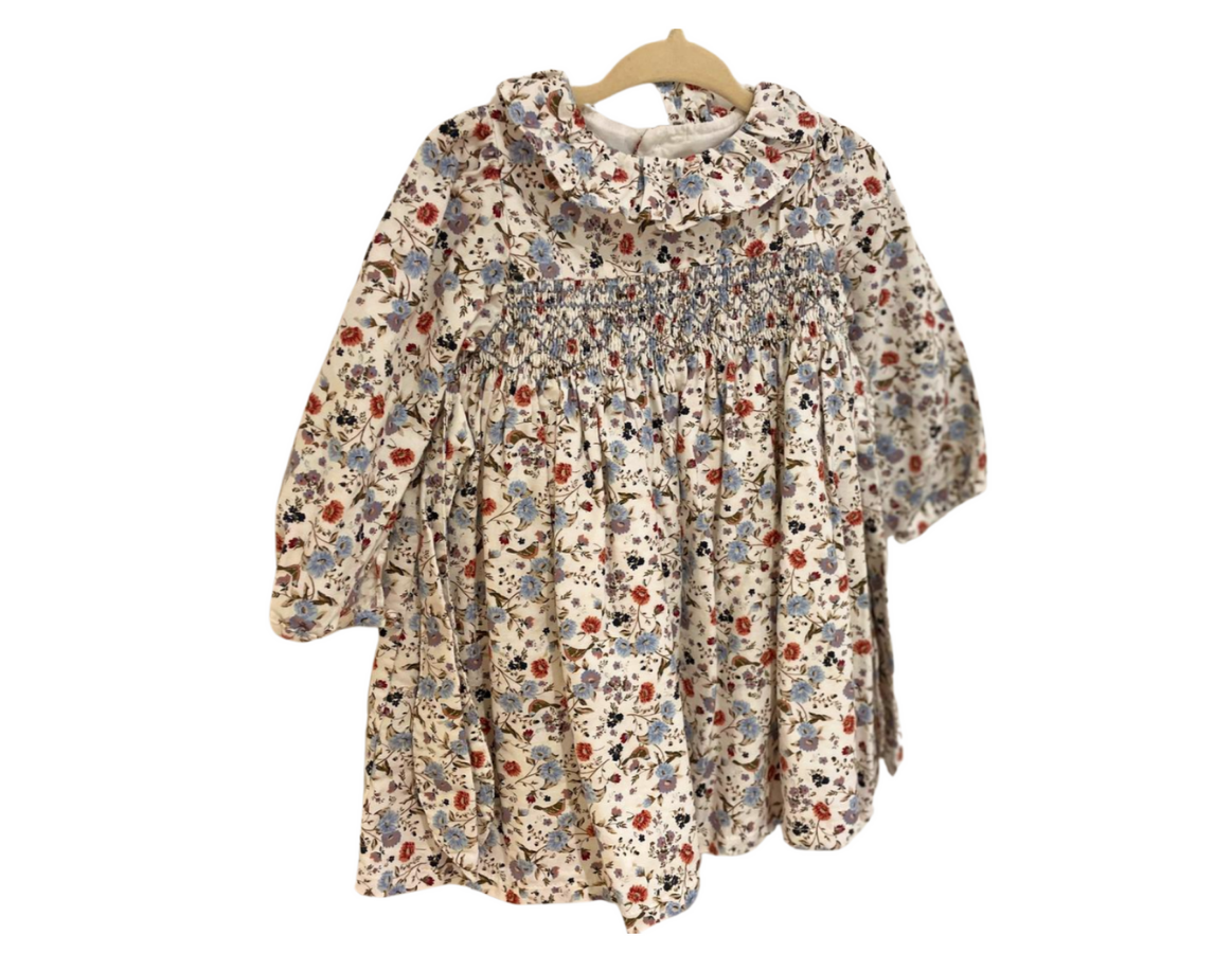 Trotters Floral Print Smock Dress