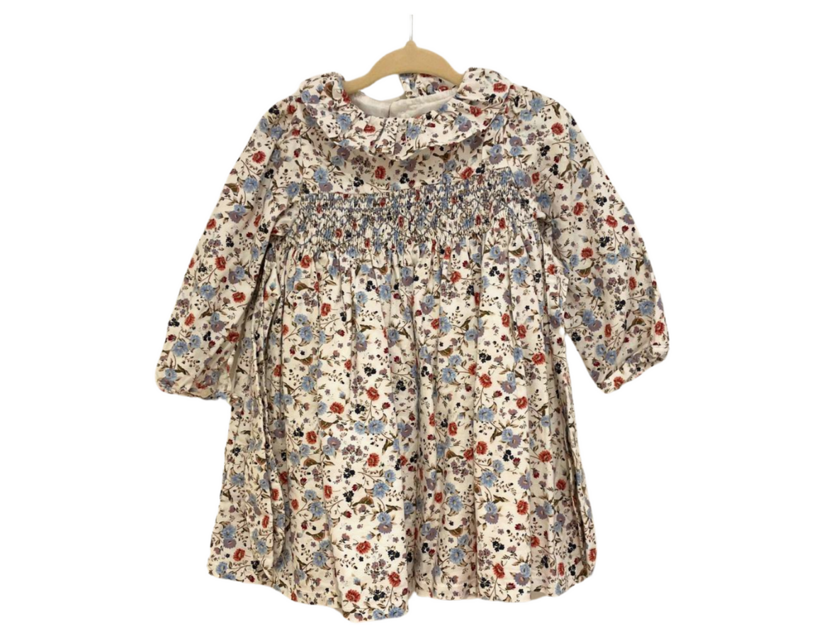 Trotters Floral Print Smock Dress