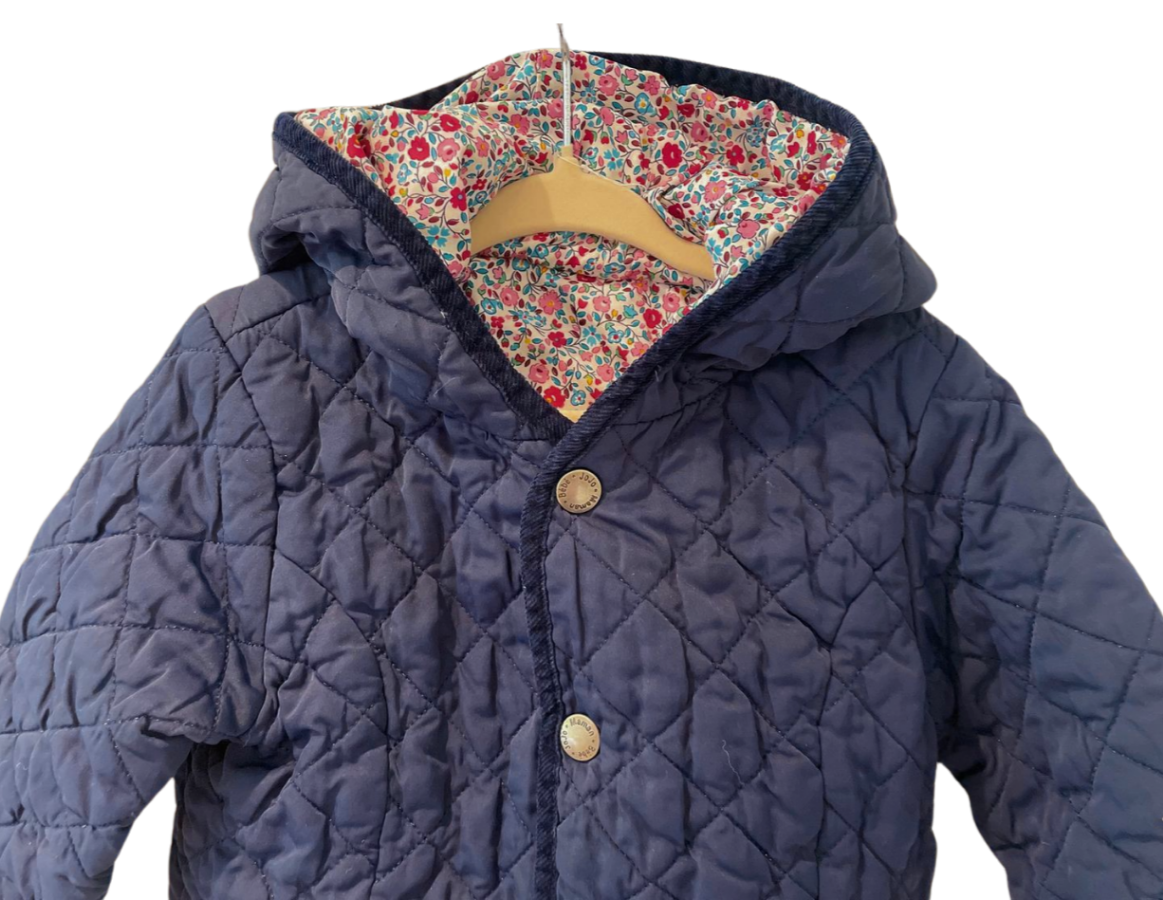 JoJo Maman Bebe Reversible Padded Coat