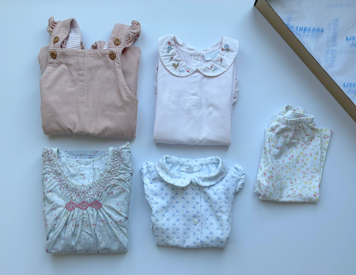 Little White Company Florals - Girls Spring/Summer Selection 9-12m